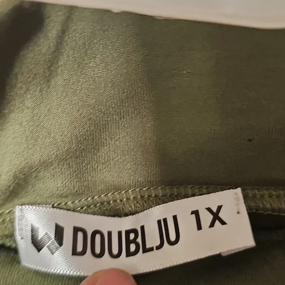 Olive Green Women's Skirt - Picture 2 of 3